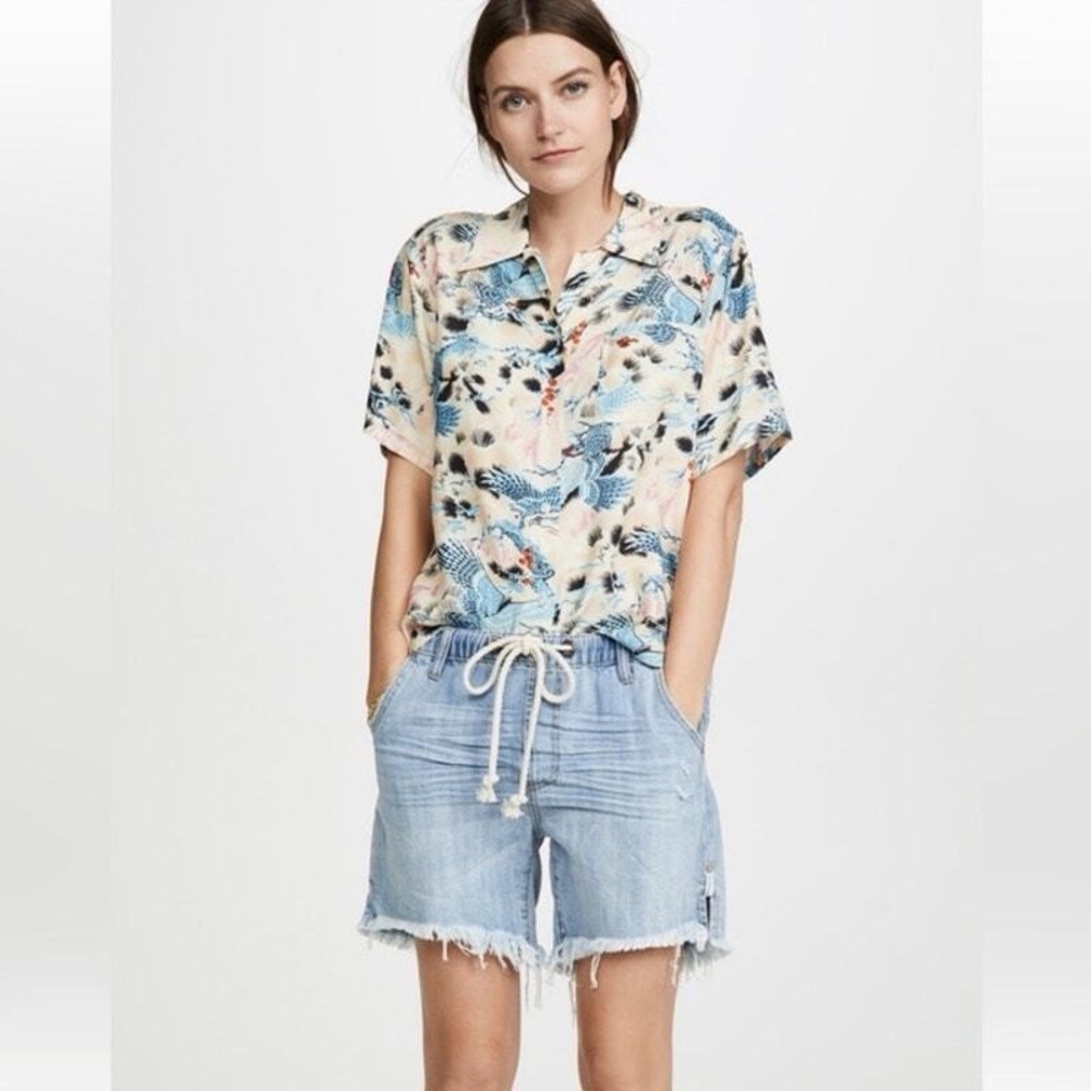NWOT One Teaspoon Hustler Shabbies boyfriend shorts size XS
